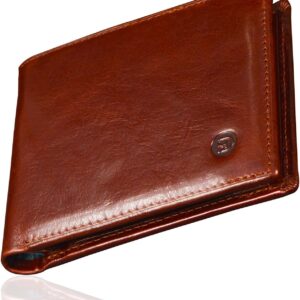 Modiko 財布 メンズ ２つ折り 日本製 姫路レザー 二つ折り財布 本革 柔らかい 小銭入れ 一流の革職人が作る レザーソムリエ監修 牛革 父の日 使いやすい 軽い 薄い