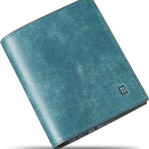 財布 メンズ 2つ折り プエブロレザー 本革 日本製 二つ折り財布 薄型財布 コンパクトミニ財布 小さい お札入れ2室 一流の革職人が作る 紳士用 金運 ビジネス プレゼント
