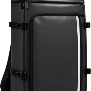 61264MZVXDL._AC_SX569_ ビジネスリュック メンズ リュック フロントオープン 26L 防水 止水ファスナー 15.6インチPC対応 大容量 軽量 A4収納 リュックサック バックパック 通勤 出張 旅行 機内持ち込み 多収納