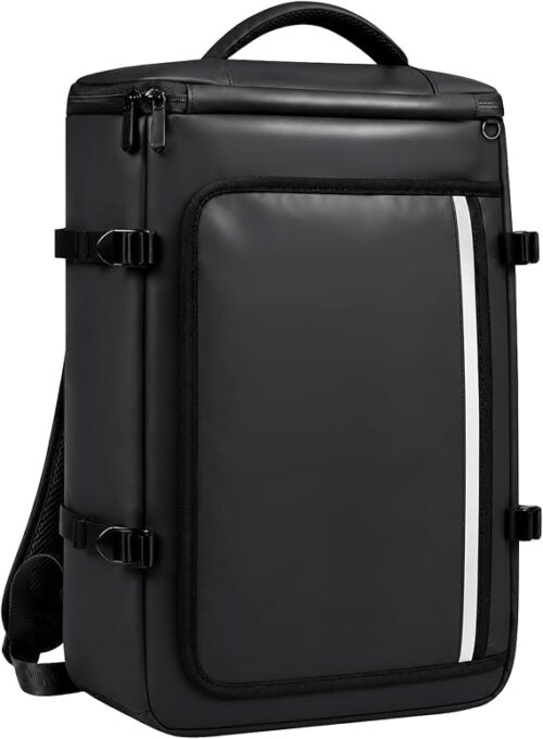 ビジネスリュック メンズ リュック フロントオープン 26L 防水 止水ファスナー 15.6インチPC対応 大容量 軽量 A4収納 リュックサック バックパック 通勤 出張 旅行 機内持ち込み 多収納
